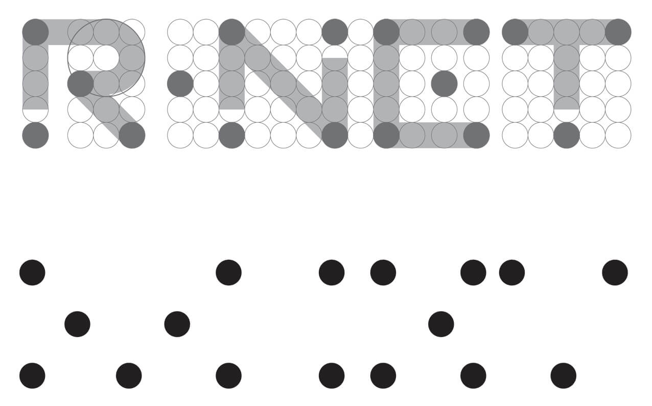 R-net logo stippenpatroon