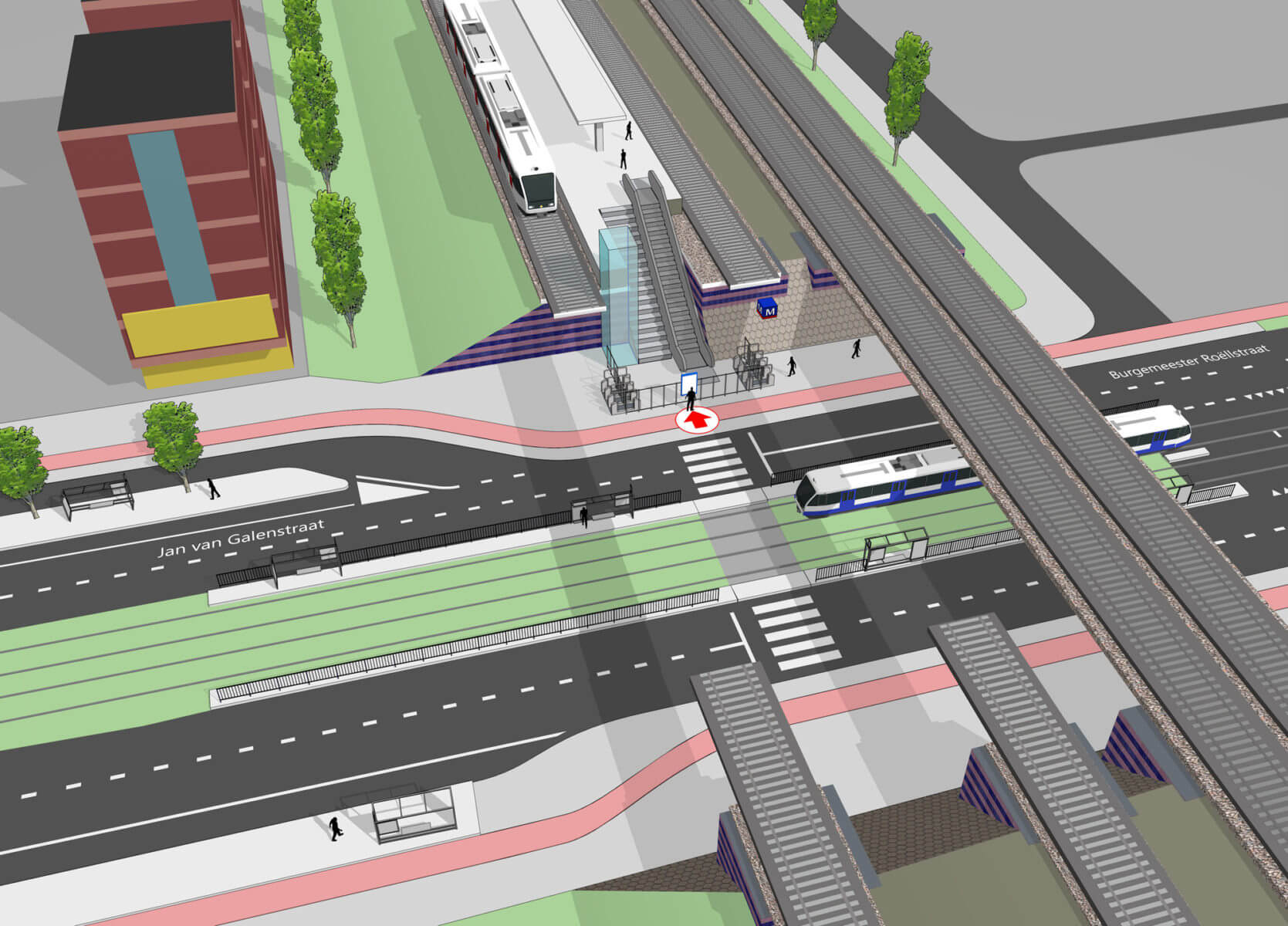 3D visualisatie interactieve kaart