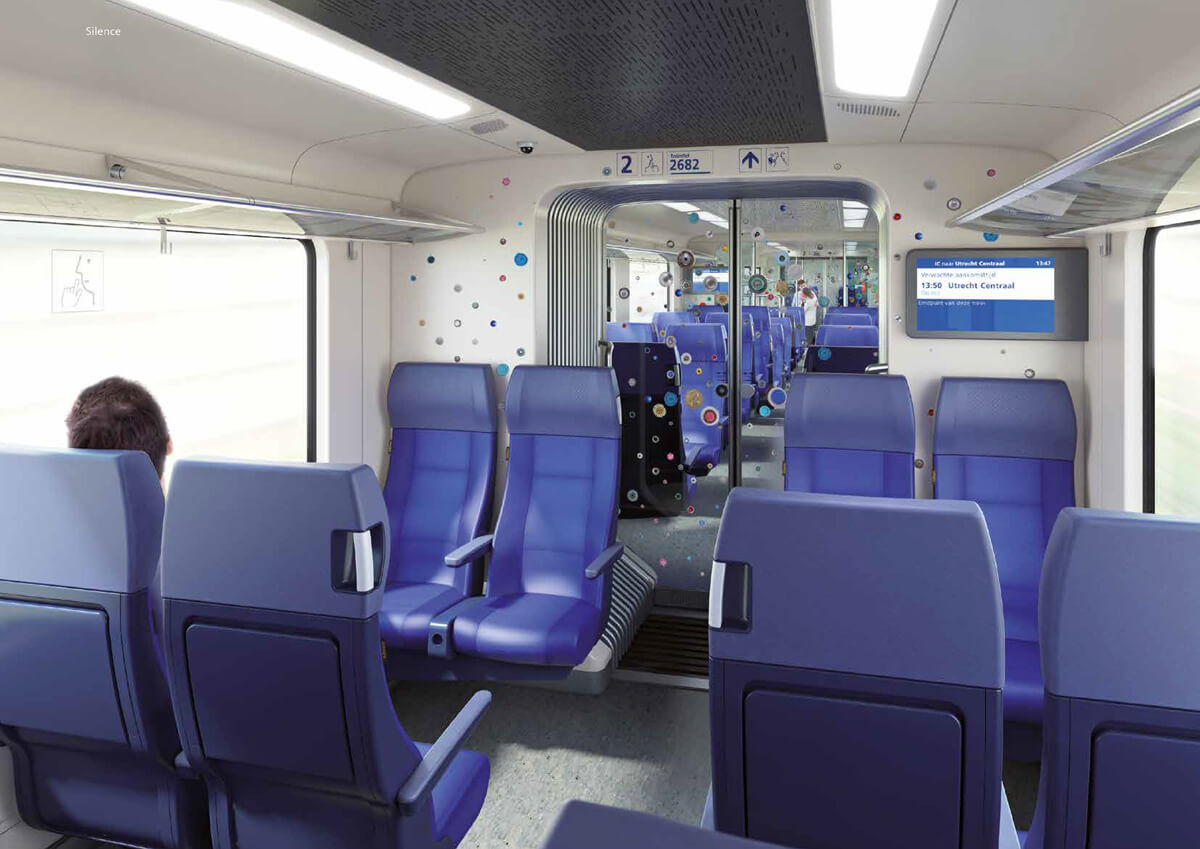 NS interieur concept blauw