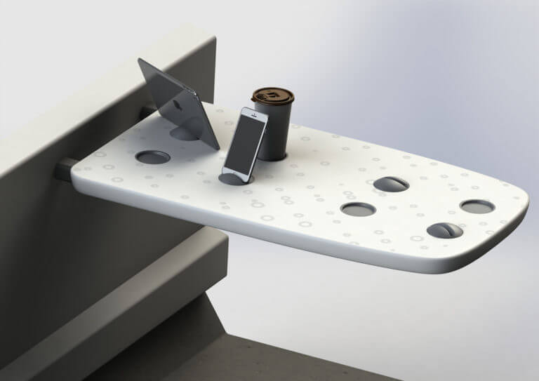 NS intercity tafelblad concept render