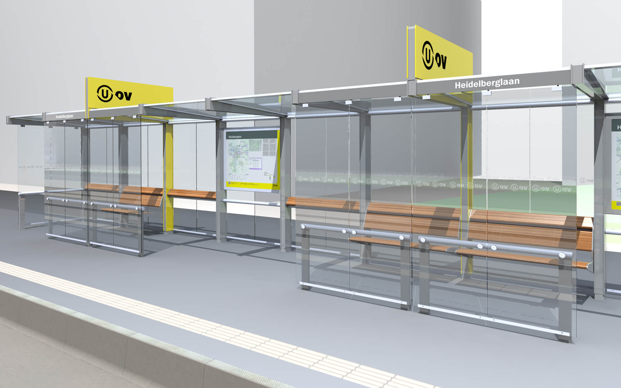 Uithoflijn artist imperssion halte