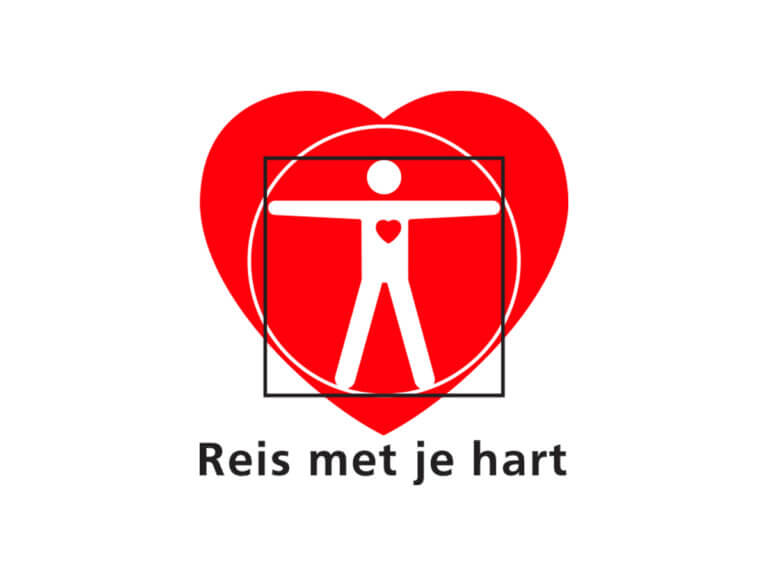 Reis met je hart beeldmerk
