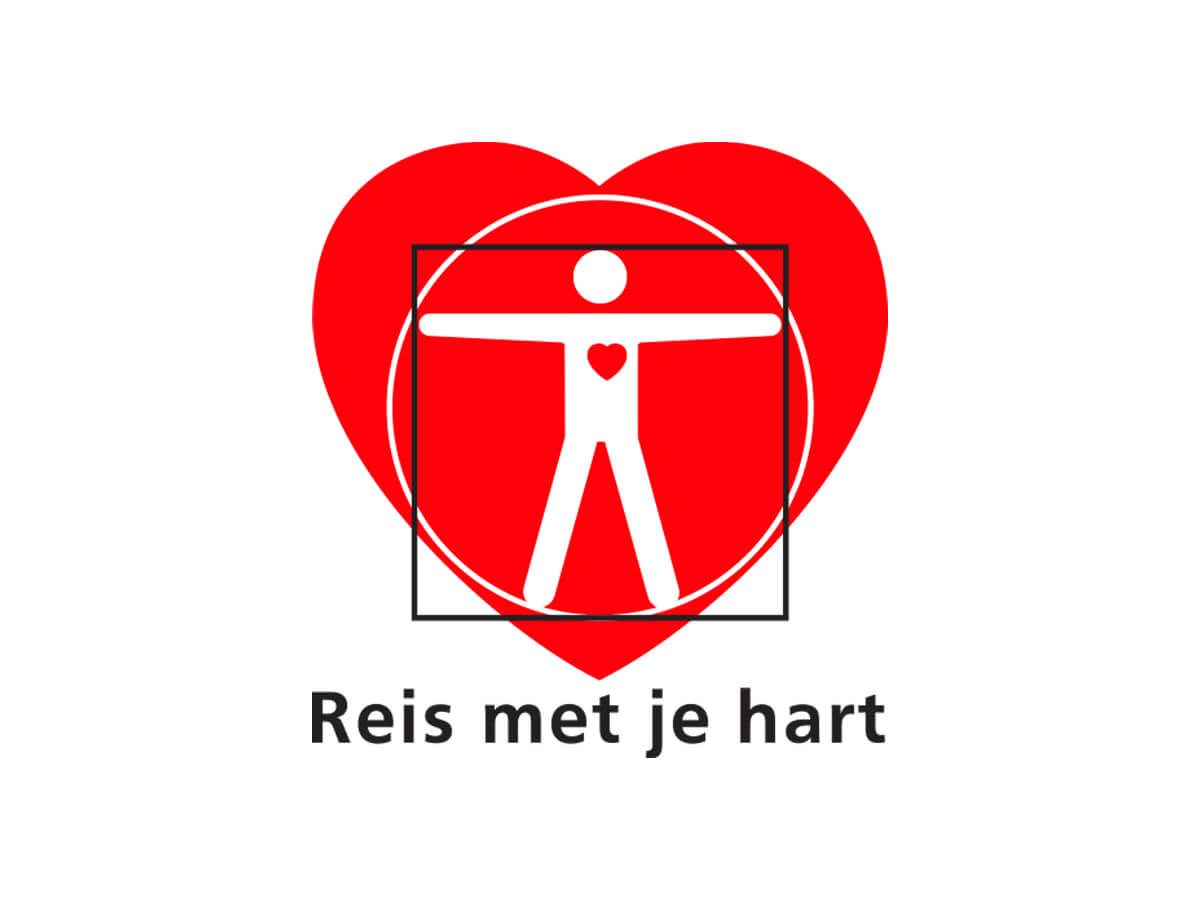 Reis met je hart beeldmerk