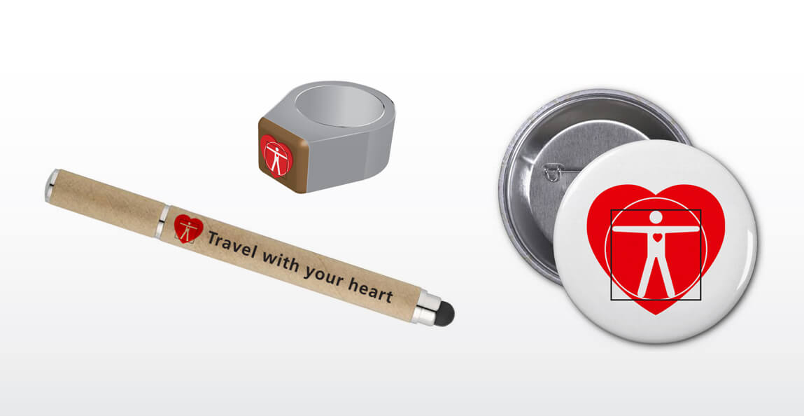 Travel with your heart products