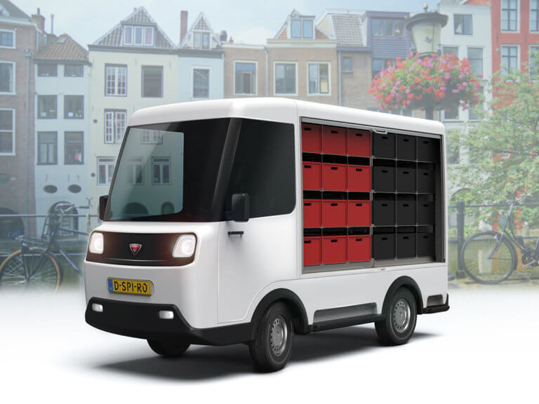 David Spiro Electric delivery van