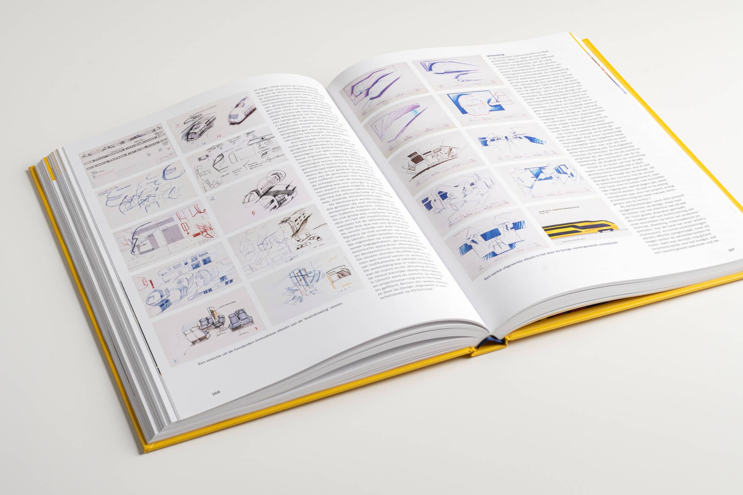 Treinen ontwerpen binnenwerk