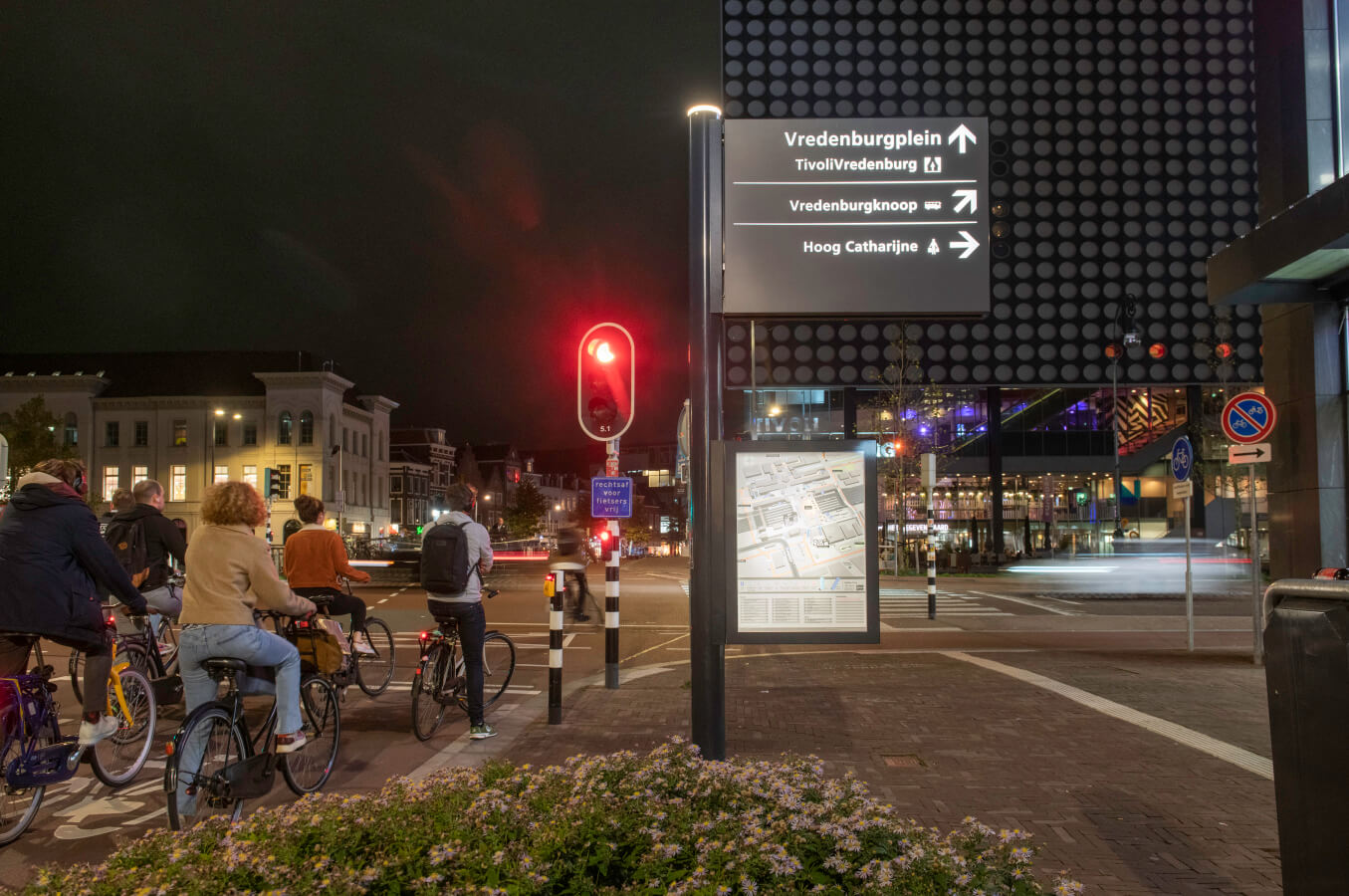 Utrecht wayfinding nacht